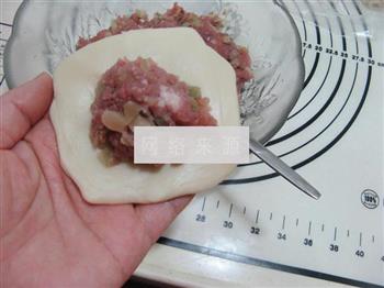 榨菜鲜肉酥皮月饼的做法步骤20