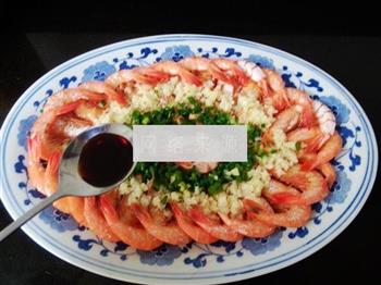蒜蓉蒸虾的做法步骤11