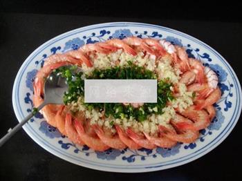 蒜蓉蒸虾的做法步骤9