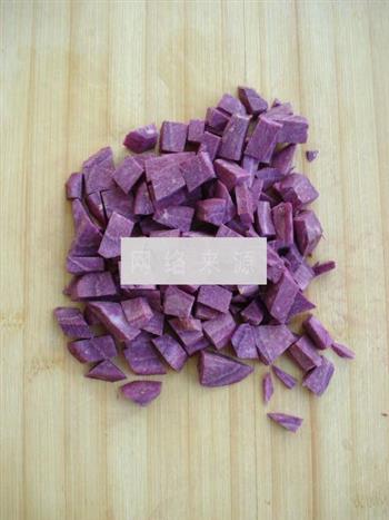 紫薯玫瑰露的做法步骤2