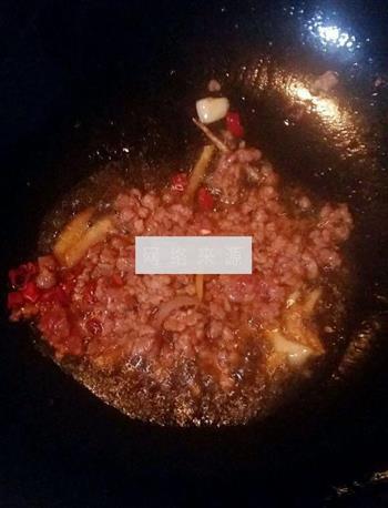 红烧肉末豆腐的做法图解4
