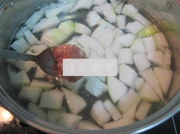 冬瓜肉丸汤的做法图解7