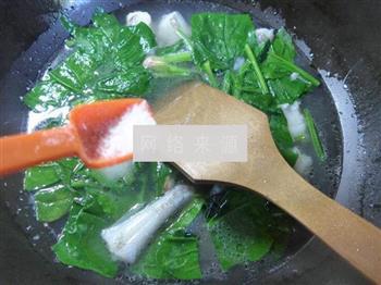 菠菜虾潺汤的做法图解7