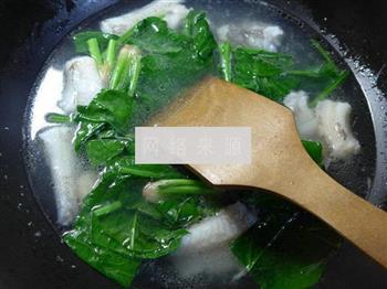 菠菜虾潺汤的做法步骤8