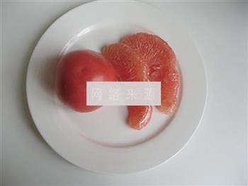 红柚番茄汁的做法步骤1