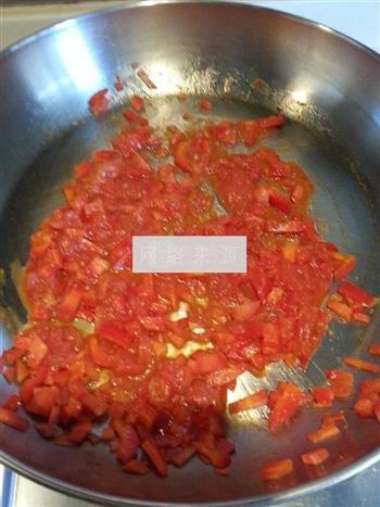 红蔬炒饭的做法图解4