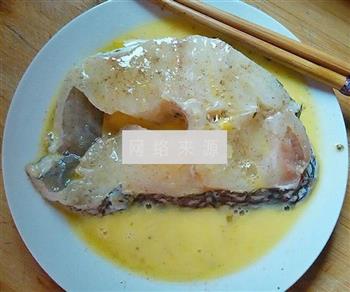 柠香煎鳕鱼的做法步骤6