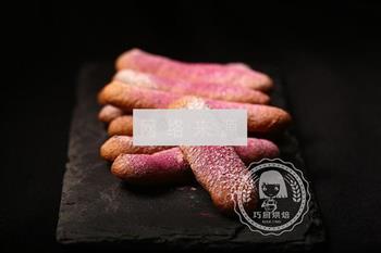 紫薯长条酥饼的做法图解9