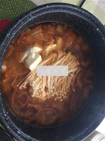韩式泡菜汤的做法图解2