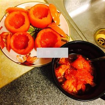 番茄西红柿盅的做法图解3