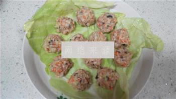 香菇胡萝卜猪肉丸的做法图解7