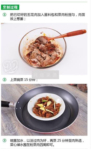 正宗徽式粉蒸肉的做法图解3