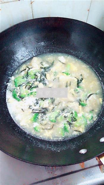 西兰花鸡蛋疙瘩面汤的做法步骤8
