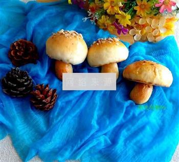 小蘑菇蔬菜面包的做法步骤17
