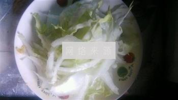 白菜头油豆腐的做法图解2