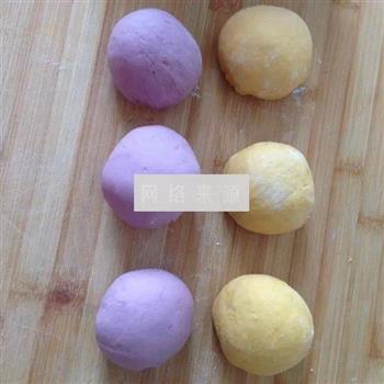 南瓜紫薯发糕的做法图解5