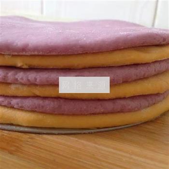 南瓜紫薯发糕的做法图解7