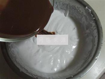 摩卡巧克力杏仁蛋糕的做法步骤18