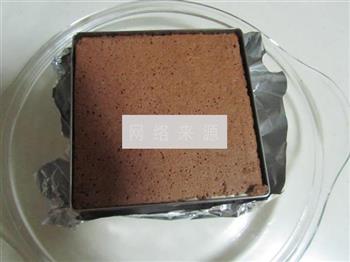 摩卡巧克力杏仁蛋糕的做法步骤22