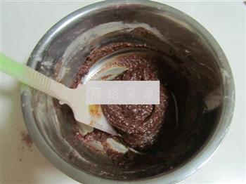 摩卡巧克力杏仁蛋糕的做法步骤5