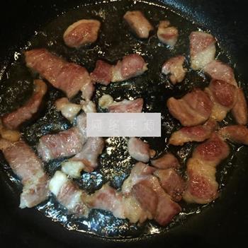 豇豆炒肉的做法步骤3