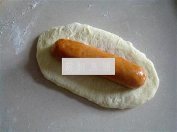 马铃薯热狗面包的做法步骤6