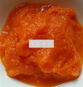 奶香胡萝卜排包的做法步骤1