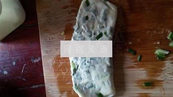 饺皮韭菜饼的做法步骤2