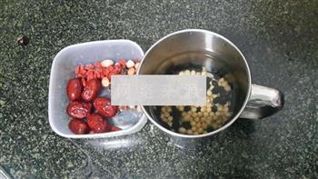 补气豆浆的做法步骤1