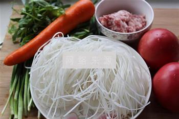 番茄鲜肉饵丝的做法图解1