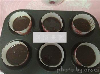 巧克力熔岩蛋糕的做法步骤10