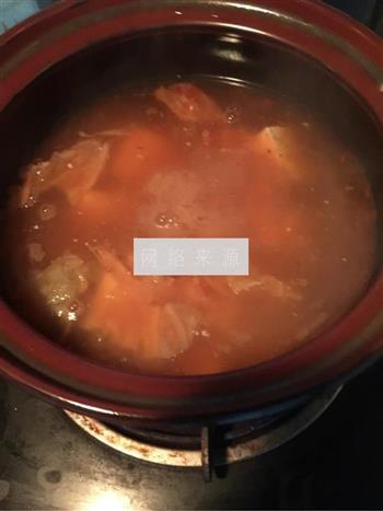 泡菜豆腐汤的做法步骤3