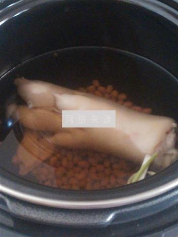 花生黄豆猪蹄汤的做法步骤9