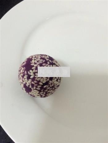 紫薯球的做法步骤5