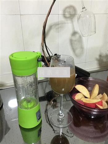 苹果雪莲果蜂蜜汁的做法步骤6