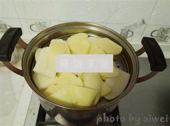 芝士土豆培根卷的做法步骤3
