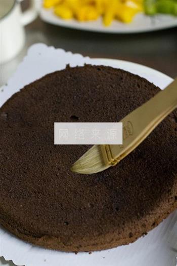 巧克力奶油蛋糕的做法步骤15