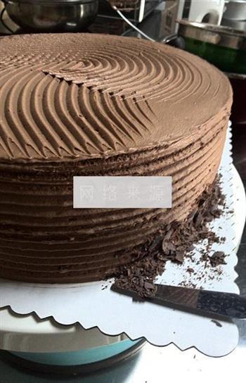 巧克力奶油蛋糕的做法步骤20