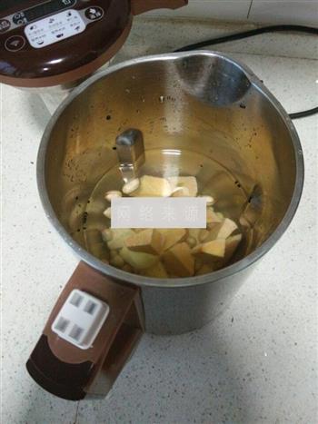地瓜芝麻花生豆浆的做法步骤4