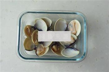 蛤蜊炖蛋的做法步骤2