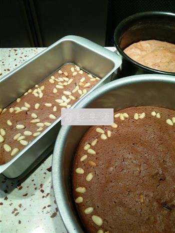 松子巧克力蛋糕的做法步骤11