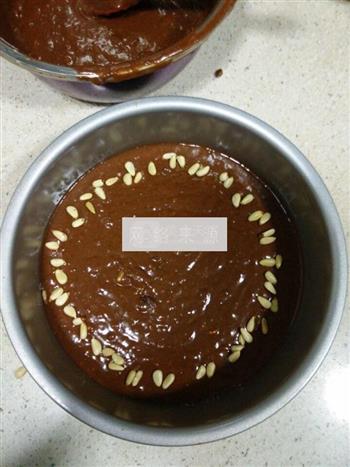 松子巧克力蛋糕的做法图解9