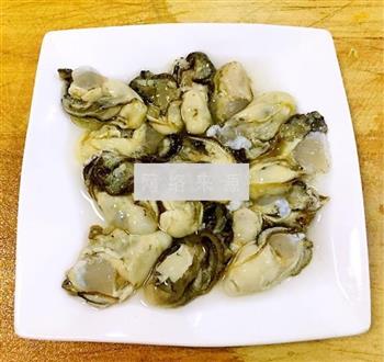 铁板煎牡蛎的做法步骤1