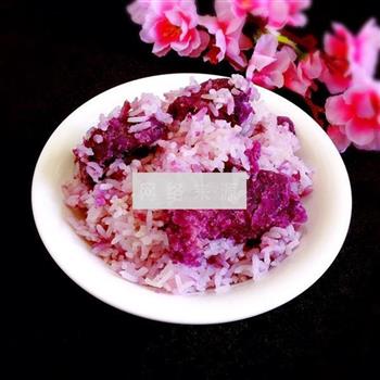 紫薯饭的做法步骤4
