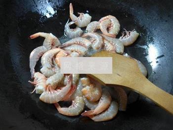 莴笋炒海虾的做法步骤3