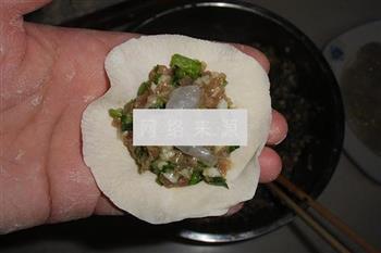 鲜肉虾仁蒸饺的做法步骤7