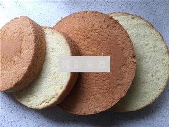 双层奶油裱花蛋糕的做法步骤1