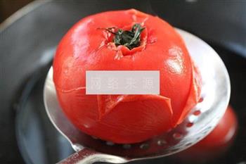 肉沫茄汁嫩豆腐的做法步骤6