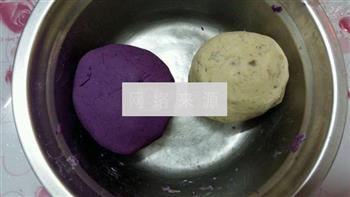 板栗紫薯糯米糕的做法步骤1
