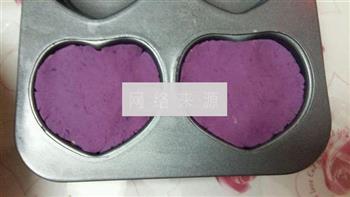 板栗紫薯糯米糕的做法步骤5